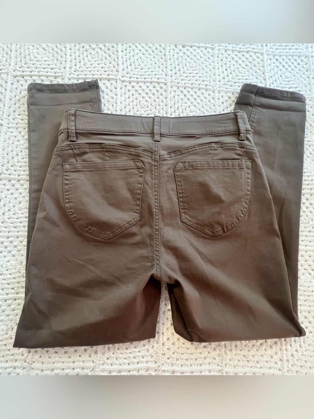 Gibson Latimer Taupe-Brown Straight Leg Jeans Sz 10